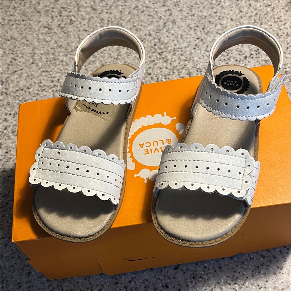 Livie & Luca White Kids Sandals